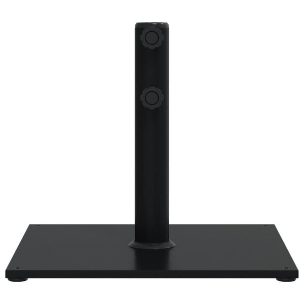 vidaXL Parasolvoet voor stokken van Ø32/38/48 mm 17 kg vierkant