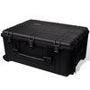 Hardcase Transportkoffer 77,5x59x35 cm met wielen en 5 schuimlagen
