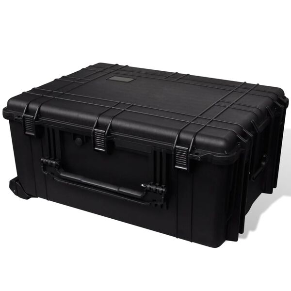 Hardcase Transportkoffer 77,5x59x35 cm met wielen en 5 schuimlagen