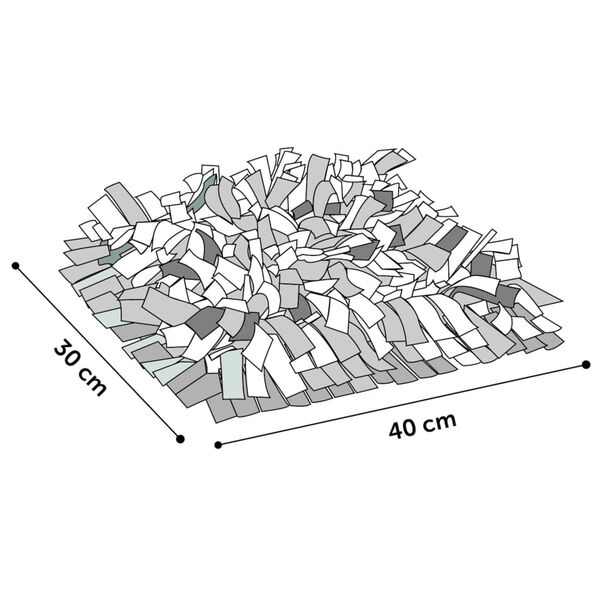 FLAMINGO Hondenspeelgoed snuffelmat met rits Amigo 30x40 cm