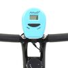 vidaXL Hometrainer X-bike magnetisch met hartslagmeter zwart en blauw