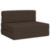 vidaXL Vouwsofa Bed Taupe 190 x 70 x 15 cm Stof