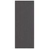 vidaXL Deurmat Zwart 60 x 150 cm Polypropyleen