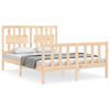 vidaXL Bedframe zonder matras massief grenenhout 120x200 cm