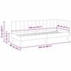 vidaXL Hoekbedframe met hoofdeinde Roze 80 cm x 200 cm Fluweel