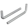 vidaXL Zeskantsleutel 2 st zilver 32 x 86 mm Staal