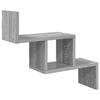 vidaXL Wandplank Grijs Sonoma 48 x 15 x 42 cm Bewerkt hout