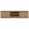 vidaXL Tv-meubel 140x40x36 cm bewerkt hout artisanaal eikenkleurig