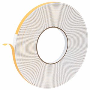vidaXL Zelfklevende schuimtape 10 st Wit 10mm x 10m CR Schuim