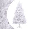 vidaXL Kunstkerstboom met scharnieren met standaard 300 cm wit
