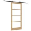 vidaXL Schuifdeur ORKDAL Naturel 93 x 211 cm