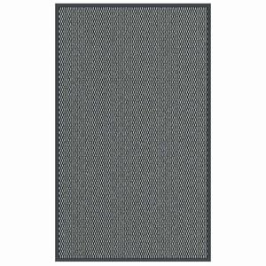 vidaXL Deurmat 90x150 cm antracietkleurig