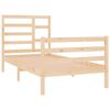 vidaXL Bedframe massief hout 90x190 cm