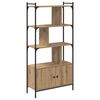 vidaXL Boekenkast 6-laags 76,5 x 30 x 154,5 cm Bewerkt hout