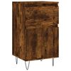 vidaXL Dressoir 40x35x70 cm bewerkt hout gerookt eikenkleurig
