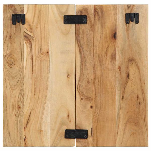 vidaXL Nachtkastje 50x27x50 cm massief acaciahout