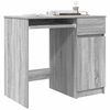vidaXL Bureau 86x49x76 cm spaanplaat grijs sonoma