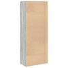 vidaXL Boekenkast 60x30x152 cm bewerkt hout grijs sonoma eikenkleurig