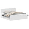 vidaXL Bedframe met hoofdeinde Wit 180 x 200 cm Bewerkt hout