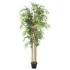 vidaXL Kunstplant bamboe 1605 bladeren 180 cm groen