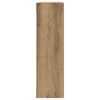vidaXL Wandschap 75x16x55 cm bewerkt hout artisanaal eikenkleur