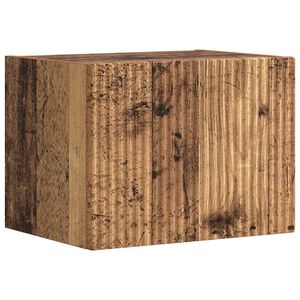 vidaXL TV Wandkast Oud Hout 39 x 31 x 29,5 cm Bewerkt hout