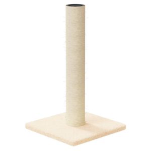 VidaXL Krabpaal 22x22x45 cm cr&egrave;mekleurig