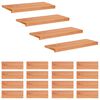 vidaXL Trapmatten 20 st Lak 80 x 30 x 2 cm Massief beukenhout