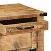 vidaXL Salontafel met lade Bruin 90 x 50 x 40 cm Massief Mango Hout