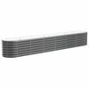 vidaXL Plantenbak 260x40x36 cm gegalvaniseerd staal antracietkleurig