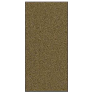 vidaXL Deurmat Bruin en zwart 120 x 250 cm 100% Polyamide