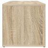 vidaXL Schoenenopbergbank 105x35x35 cm bewerkt hout sonoma eikenkleur
