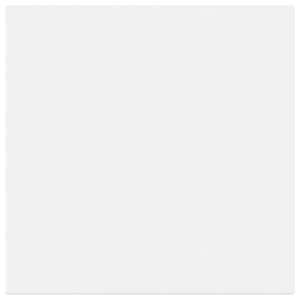 vidaXL Canvasdoeken 12 st stof en massief grenenhout wit