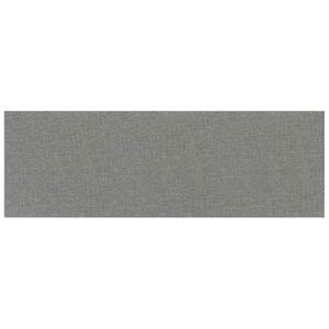 vidaXL Wandhoofdbord 12 st 90 x 30 cm Lichtgrijs Stof