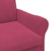 vidaXL Fauteuil Wijnrood 76 x 94 x 102 cm Fluweel