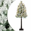 vidaXL Kunstmatige Inklapbare Kerstboom 120 cm 150 LED's Warmwit