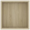 vidaXL Tv-wandmeubel 102x35x35 cm bewerkt hout sonoma eikenkleurig