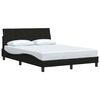 vidaXL Bedframe zonder matras "Hanko" 120x200 cm stof zwart