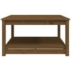 vidaXL Tuintafel 82,5x82,5x45 cm massief grenenhout honingbruin