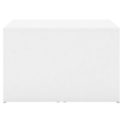 vidaXL 3-delige Salontafelset 60x60x38 cm bewerkt hout wit