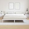 vidaXL Bedframe Wit 208.6 x 157.6 x 69.4 cm Massief grenenhout