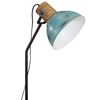 vidaXL Vloerlamp 25 W E27 30x30x100-150 cm verweerd blauw