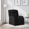 vidaXL Relaxfauteuil Zwarte Stof
