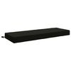 vidaXL Zitkussen SOEST 100% Polyester Zwart 120 x 40 x 10 cm