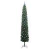 vidaXL Kunstkerstboom Groen 300 cm PVC en Staal en Kunststof