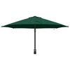 vidaXL Tuinparasol Groen 248 x 248 x 148 cm Polyester en staal
