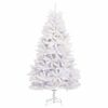 vidaXL Kunstkerstboom met 300 LED Wit 180 cm PVC en Metaal