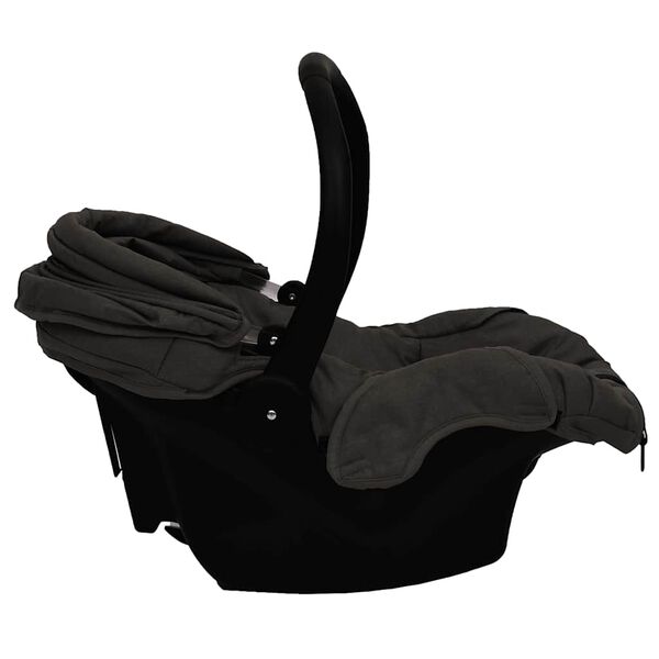 vidaXL Babyautostoel 42x65x57 cm antracietkleurig
