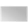 vidaXL LED Badkamer Spiegel Doorzichtig 90 x 50 cm gehard glas