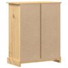 vidaXL Ladekast Corona 92x48x114 cm massief grenenhout
